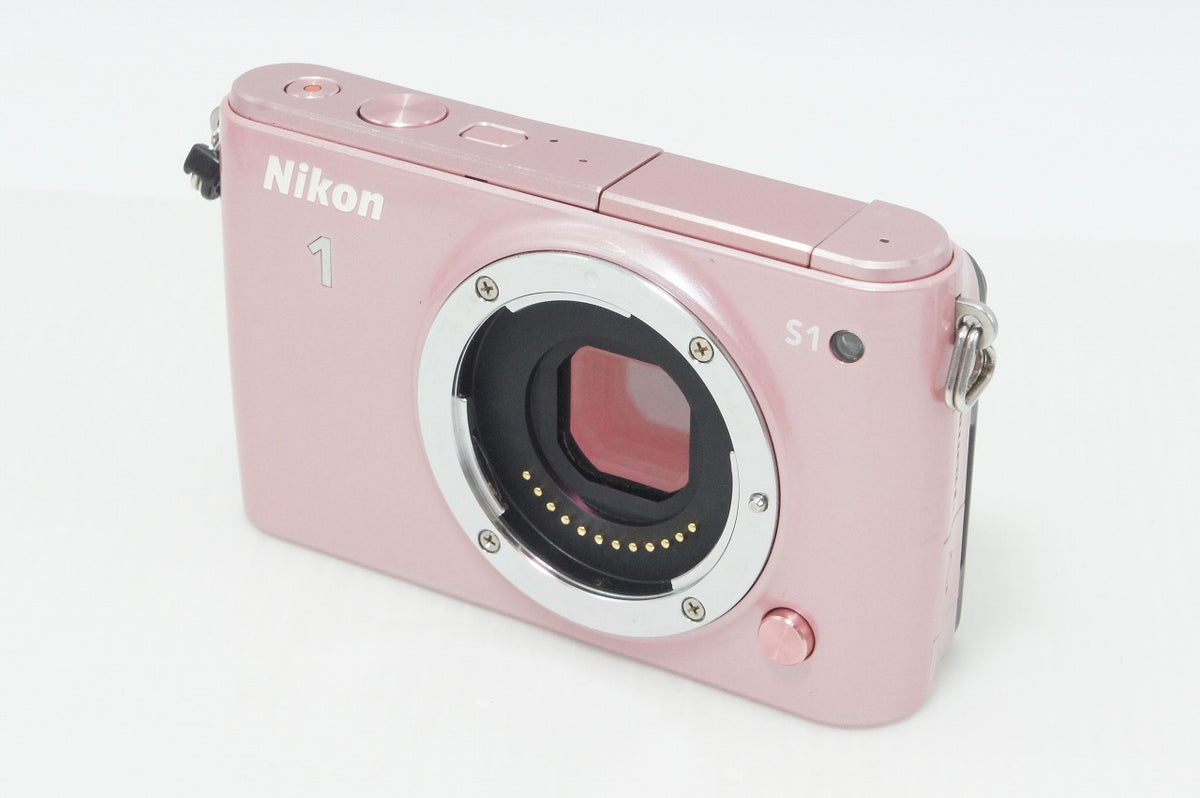 良品 Nikon ニコン 1 S1 ボディ ミラーレス一眼カメラ ホットピンク 260917l