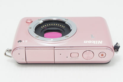 良品 Nikon ニコン 1 S1 ボディ ミラーレス一眼カメラ ホットピンク 260917l