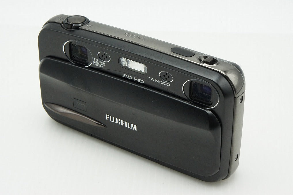 美品 FUJIFILM フジフィルム FinePix REAL 3D W3 コンパクトデジタルカメラ ブラック 元箱付 260227f