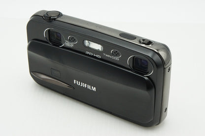 美品 FUJIFILM フジフィルム FinePix REAL 3D W3 コンパクトデジタルカメラ ブラック 元箱付 260227f