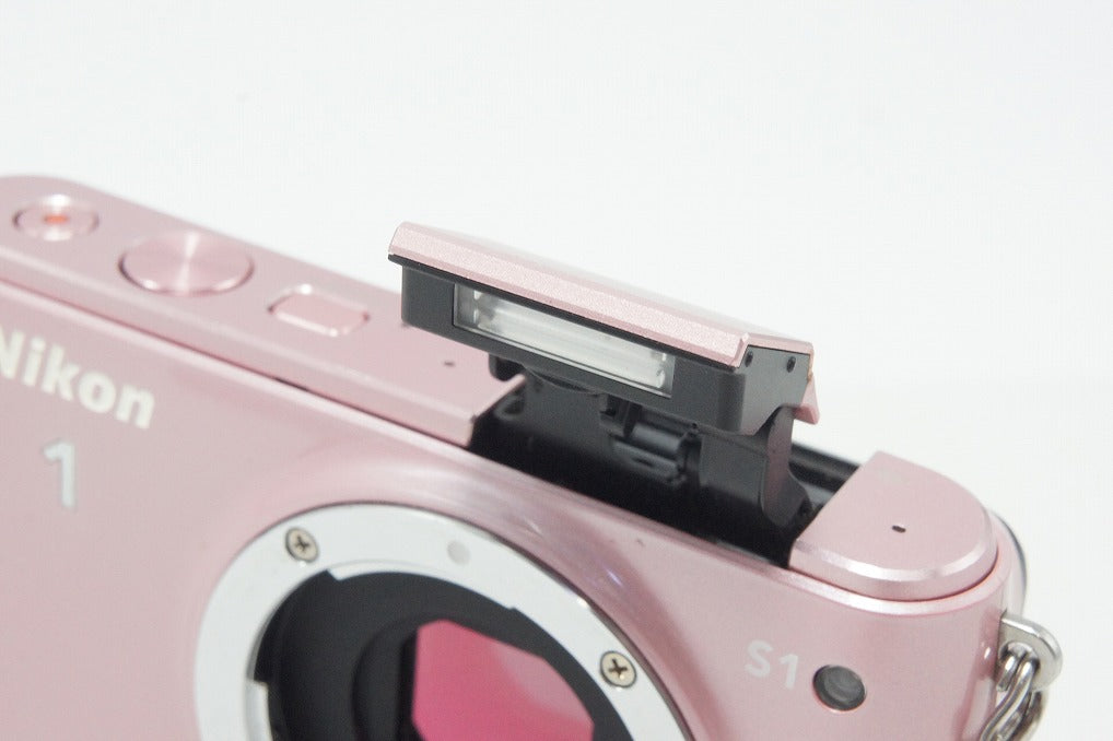 良品 Nikon ニコン 1 S1 ボディ ミラーレス一眼カメラ ホットピンク 260917l