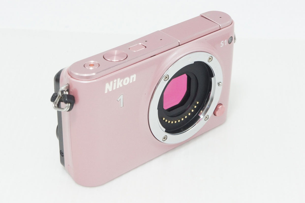 良品 Nikon ニコン 1 S1 ボディ ミラーレス一眼カメラ ホットピンク 260917l