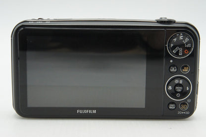 美品 FUJIFILM フジフィルム FinePix REAL 3D W3 コンパクトデジタルカメラ ブラック 元箱付 260227f