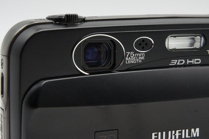 美品 FUJIFILM フジフィルム FinePix REAL 3D W3 コンパクトデジタルカメラ ブラック 元箱付 260227f