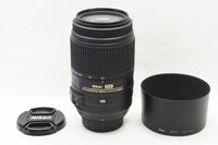 Nikon ニコン AF-S DX NIKKOR 55-300mm F4.5-5.6G ED VR APS-C ズームレンズ フード付 250402x