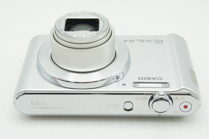 美品 CASIO カシオ EXILIM EX-ZS210 コンパクトデジタルカメラ シルバー 元箱付 260227h