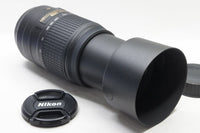 Nikon ニコン AF-S DX NIKKOR 55-300mm F4.5-5.6G ED VR APS-C ズームレンズ フード付 250402x