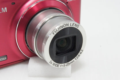 良品 FUJIFILM フジフィルム FinePix JX400 コンパクトデジタルカメラ レッド 260401j