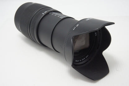 訳あり品 SIGMA シグマ 18-250mm F3.5-6.3 DC OS HSM Canon キヤノン EFマウント APS-C ズームレンズ フード付 260604l