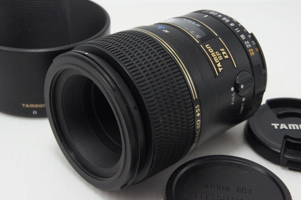 訳あり品 TAMRON タムロン SP AF 90mm F2.8 Di MACRO 272E Nikon ニコン Fマウント 単焦点レンズ フード付 260603be