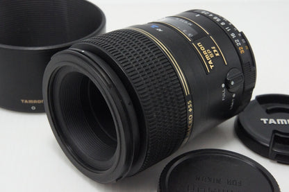 訳あり品 TAMRON タムロン SP AF 90mm F2.8 Di MACRO 272E Nikon ニコン Fマウント 単焦点レンズ フード付 260603be
