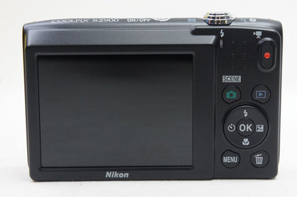 美品 Nikon ニコン COOLPIX S2900 コンパクトデジタルカメラ レッド 元箱付 250620a