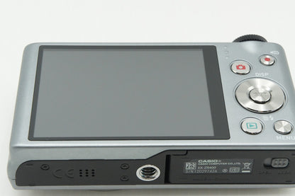 美品 CASIO カシオ HIGH SPEED EXILIM EX-ZR400 コンパクトデジタルカメラ シルバー 260226m