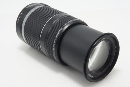 良品 Canon キヤノン EF-S 55-250mm F4-5.6 IS APS-C ズームレンズ 260909ai