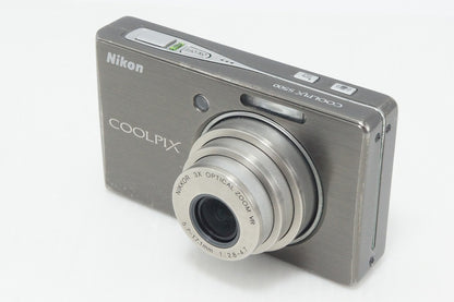 Nikon ニコン COOLPIX S500 コンパクトデジタルカメラ アーバンブラック 元箱付 260916n