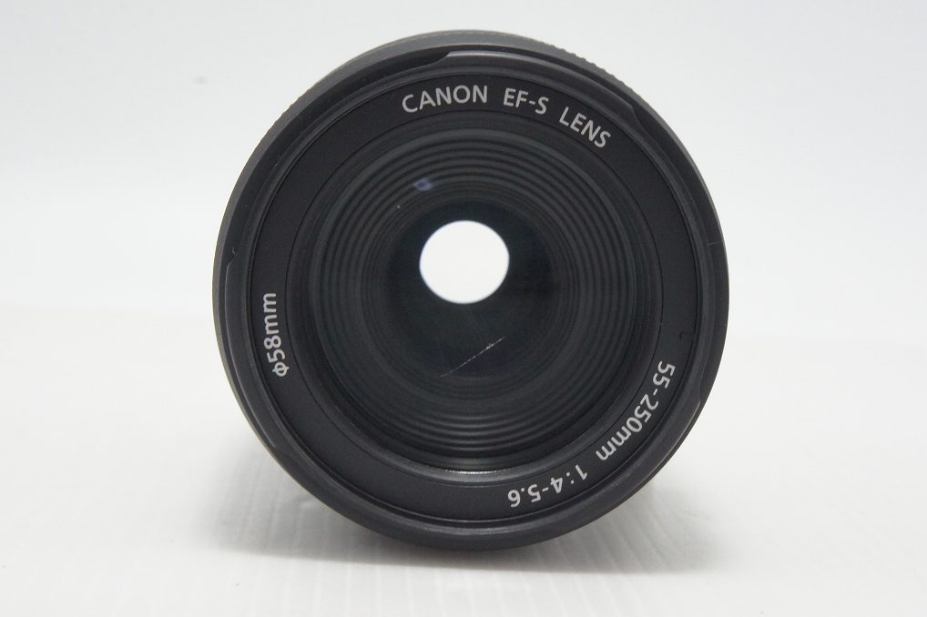 Canon キヤノン EF-S 55-250mm F4-5.6 IS APS-C ズームレンズ 元箱付 260915b