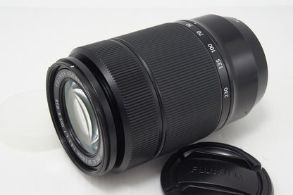 美品 FUJIFILM SUPER EBC FUJINON XC 50-230mm F4.5-6.7 OIS II ズームレンズ ブラック Xマウント フード付 260603bc