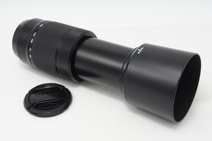 美品 FUJIFILM SUPER EBC FUJINON XC 50-230mm F4.5-6.7 OIS II ズームレンズ ブラック Xマウント フード付 260603bc