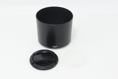 美品 FUJIFILM SUPER EBC FUJINON XC 50-230mm F4.5-6.7 OIS II ズームレンズ ブラック Xマウント フード付 260603bc