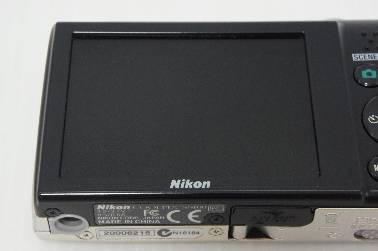美品 Nikon ニコン COOLPIX S5100 コンパクトデジタルカメラ ウォーム