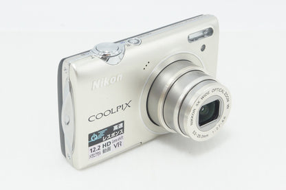 美品 Nikon ニコン COOLPIX S5100 コンパクトデジタルカメラ ウォームシルバー 260918ab