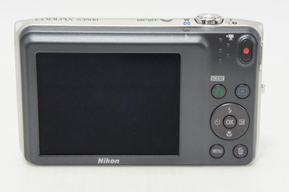 Nikon ニコン COOLPIX S3500 コンパクトデジタルカメラ クリスタルシルバー 元箱付 260918aa