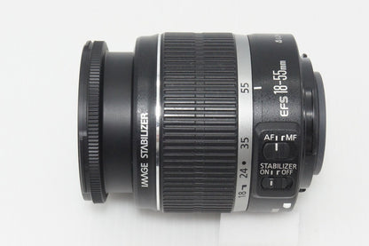 Good condition Canon EF-S 18-55mm F3.5-5.6 IS APS-C Zoom Lens 260407f