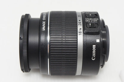 Good condition Canon EF-S 18-55mm F3.5-5.6 IS APS-C Zoom Lens 260407f