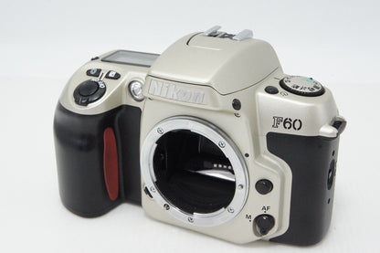 良品 Nikon ニコン F60 ボディ フィルム一眼レフカメラ シルバー 260818sr