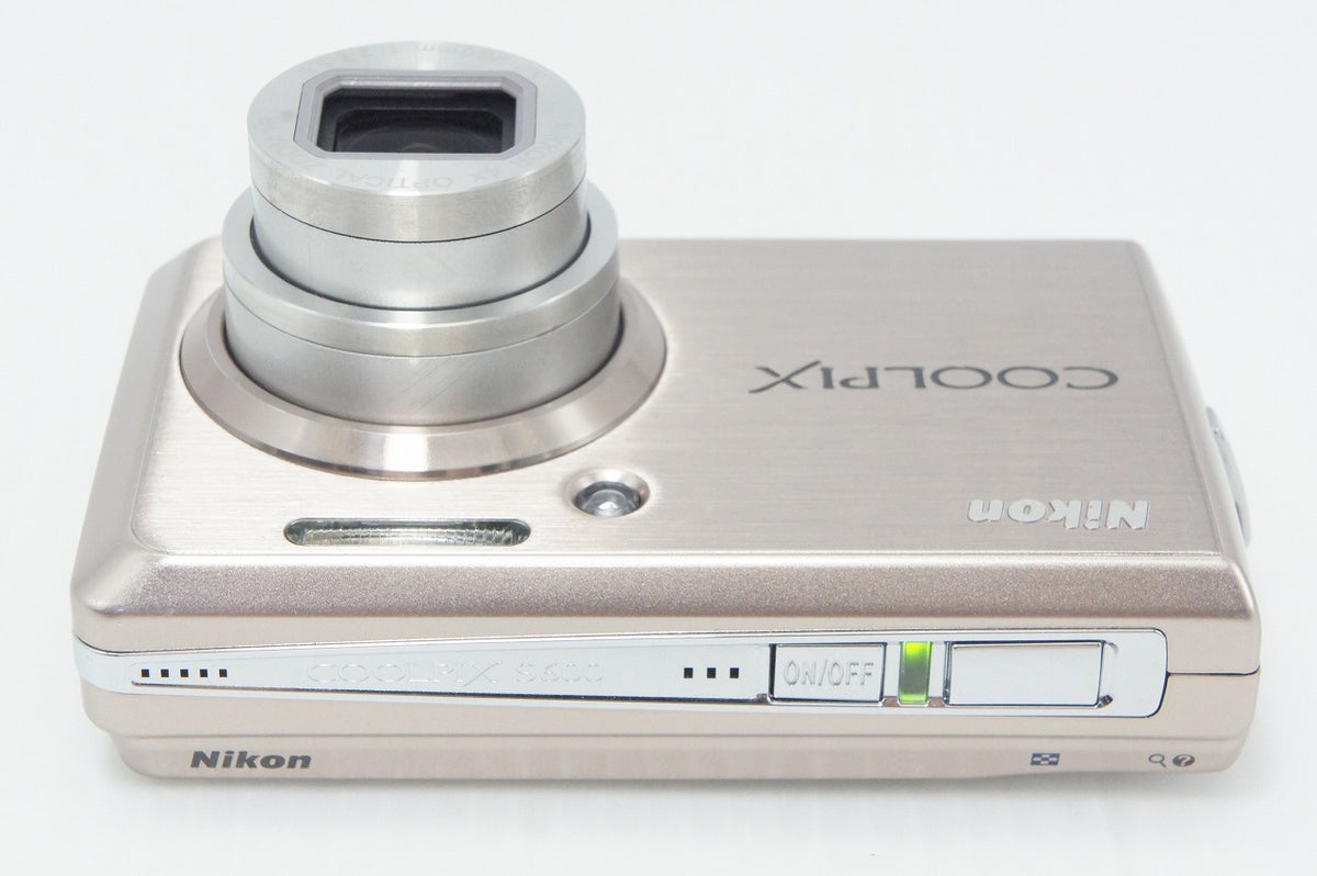 美品 Nikon ニコン COOLPIX S600 コンパクトデジタルカメラ ピンクゴールド 元箱付 260918z