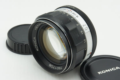 KONICA コニカ HEXANON 57mm F1.4 ARマウント 単焦点レンズ 260303ae
