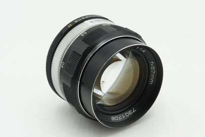 KONICA コニカ HEXANON 57mm F1.4 ARマウント 単焦点レンズ 260303ae