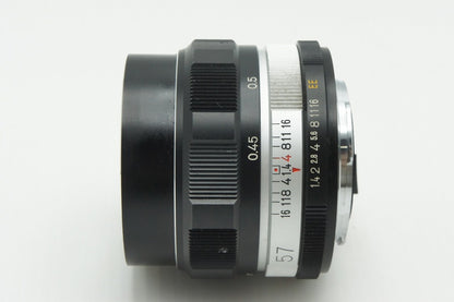 KONICA コニカ HEXANON 57mm F1.4 ARマウント 単焦点レンズ 260303ae