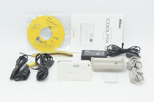 Nikon ニコン COOLPIX S3 コンパクトデジタルカメラ クリームホワイト 260918a