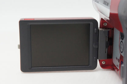 良品 Panasonic パナソニック NV-GS50K デジタルビデオカメラ レッド 260603ah