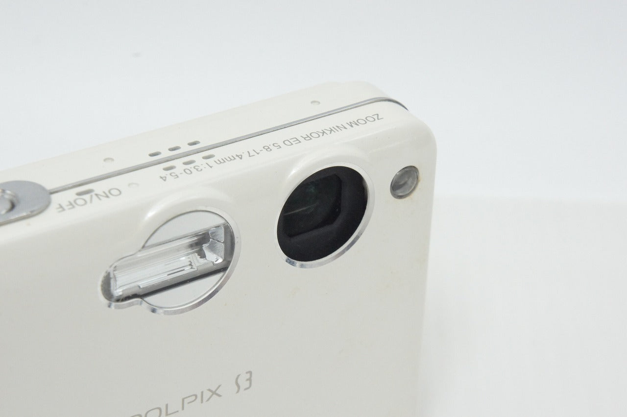 Nikon ニコン COOLPIX S3 コンパクトデジタルカメラ クリームホワイト