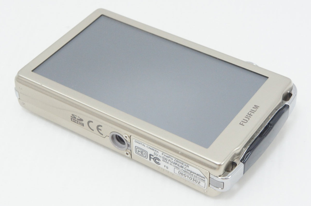 美品 FUJIFILM 富士フイルム FinePix Z800EXR コンパクトデジタルカメラ ゴールド ケース付 260918ac