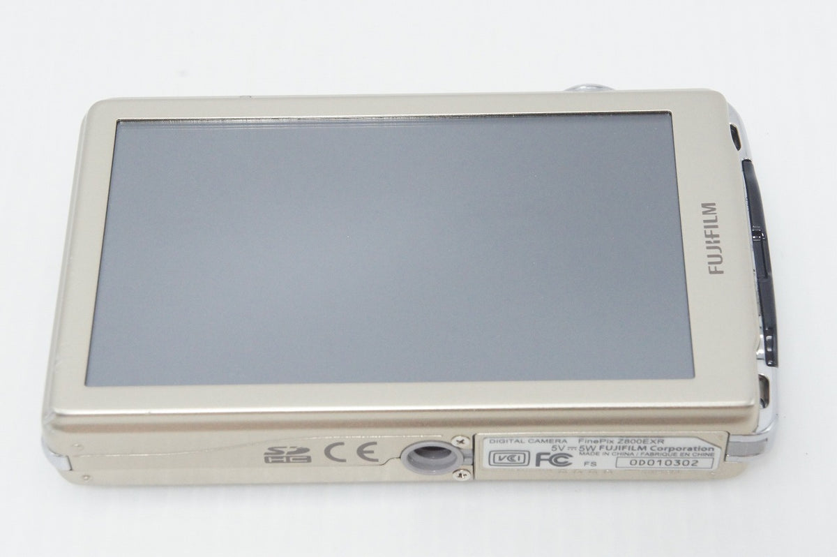 美品 FUJIFILM 富士フイルム FinePix Z800EXR コンパクトデジタルカメラ ゴールド ケース付 260918ac