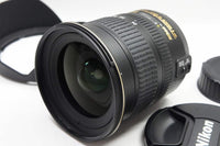 美品 Nikon ニコン AF-S DX ZOOM NIKKOR 12-24mm F4G IF ED APS-C ズームレンズ フード付 240707f