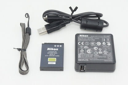 良品 Nikon ニコン COOLPIX S6100 コンパクトデジタルカメラ シルバー 260911m