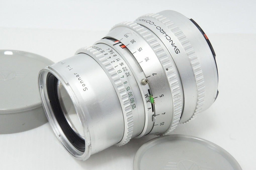 HASSELBLAD ハッセルブラッド Carl Zeiss Sonnar C 150mm F4 シルバー 中判レンズ アダプターリング付 260604m