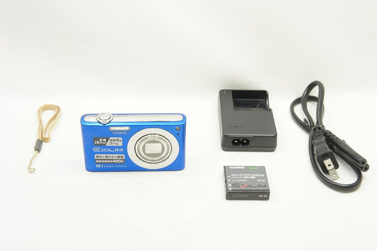 良品 CASIO カシオ EXILIM EX-Z100 コンパクトデジタルカメラ ブルー 250621z