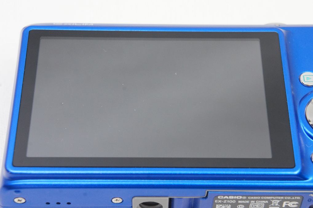 良品 CASIO カシオ EXILIM EX-Z100 コンパクトデジタルカメラ ブルー 250621z