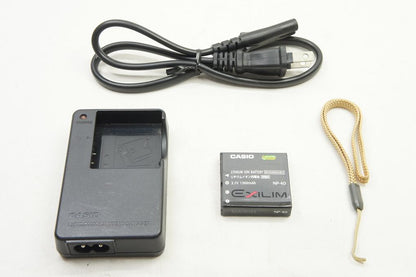 良品 CASIO カシオ EXILIM EX-Z100 コンパクトデジタルカメラ ブルー 250621z