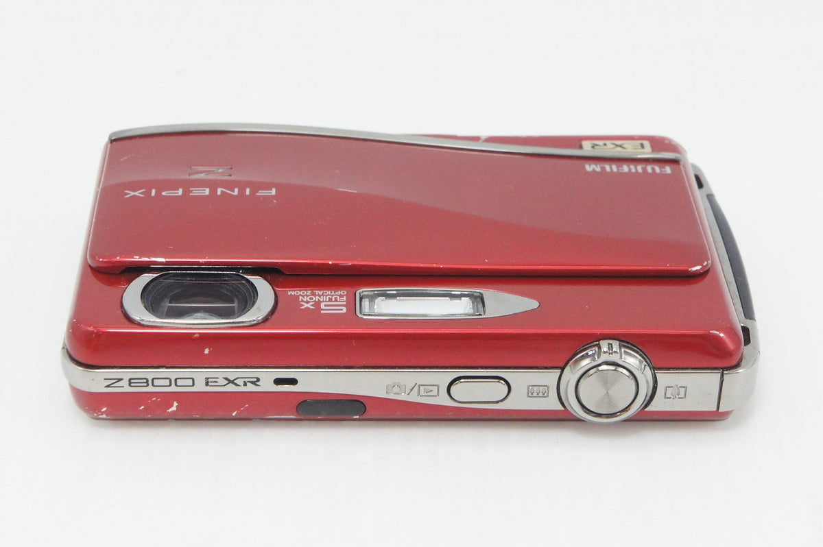 FUJIFILM 富士フイルム FinePix Z800EXR コンパクトデジタルカメラ レッド 260918d
