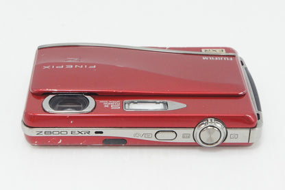 FUJIFILM 富士フイルム FinePix Z800EXR コンパクトデジタルカメラ レッド 260918d