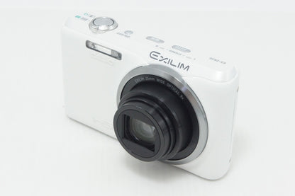美品 CASIO カシオ EXILIM EX-ZR20 コンパクトデジタルカメラ ホワイト 260918u
