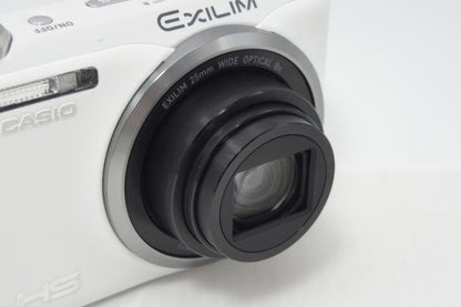 美品 CASIO カシオ EXILIM EX-ZR20 コンパクトデジタルカメラ ホワイト 260918u