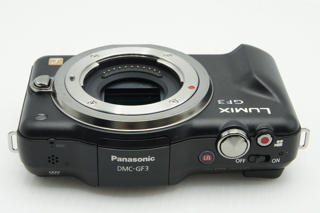 良品 Panasonic パナソニック LUMIX DMC-GF3 ボディ ミラーレス一眼カメラ エスプリブラック 260818sa