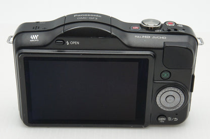 良品 Panasonic パナソニック LUMIX DMC-GF3 ボディ ミラーレス一眼カメラ エスプリブラック 260818sa